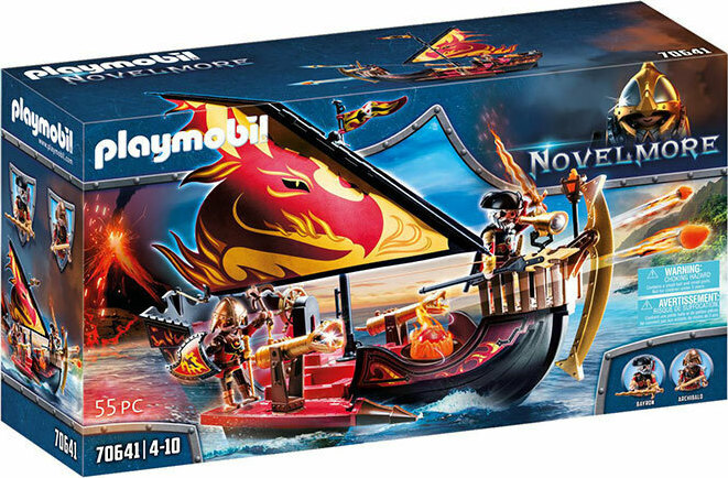 Playmobil Novel More: Πλοίο της Φωτιάς του Burnham 70641
