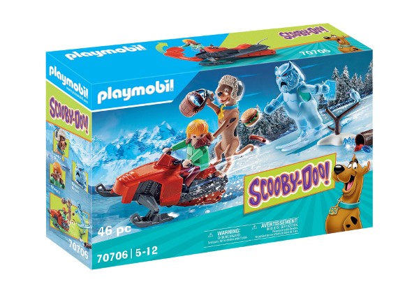 Playmobil Scooby Doo Περιπέτεια με τον Snow Ghost 70706