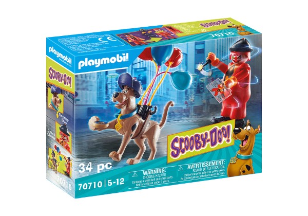 Playmobil Scooby Doo Περιπέτεια με τον Ghost Clown 70710