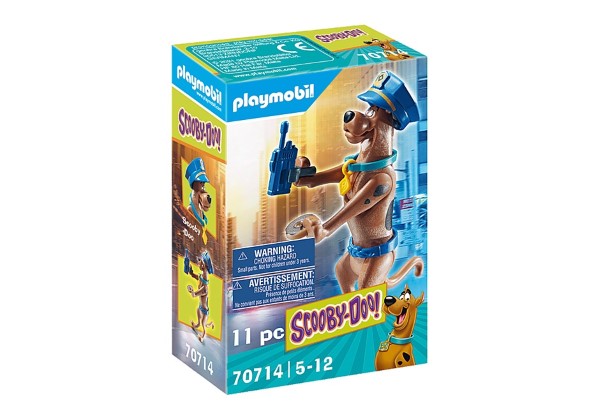 Playmobil Scooby Doo Συλλεκτική φιγούρα Scooby Αστυνομικός 70714