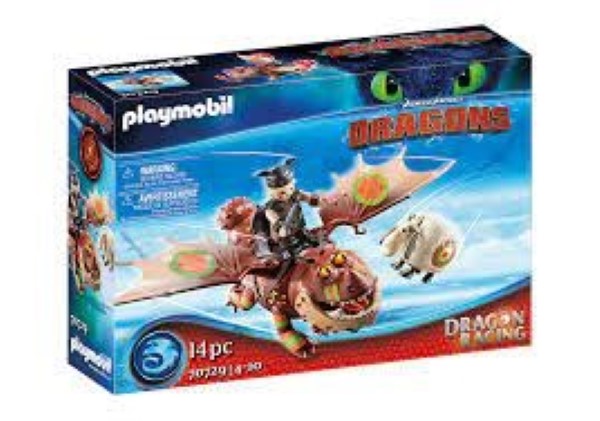 Playmobil Dragons Λέπιας και Χοντροκέφαλος 70729