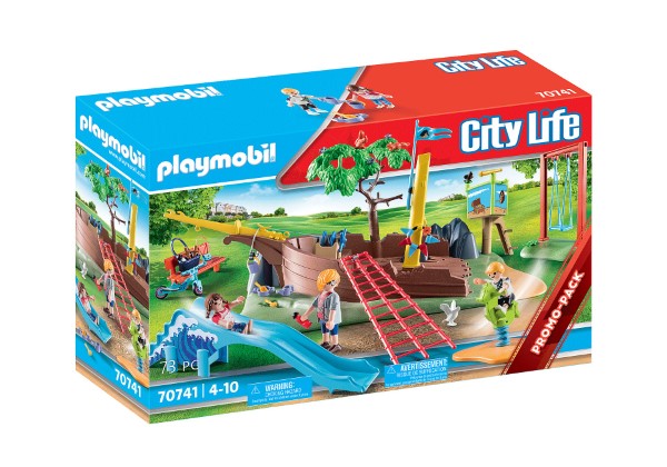 Palymobil City Life Playground Adventure with Shipwreck 70741