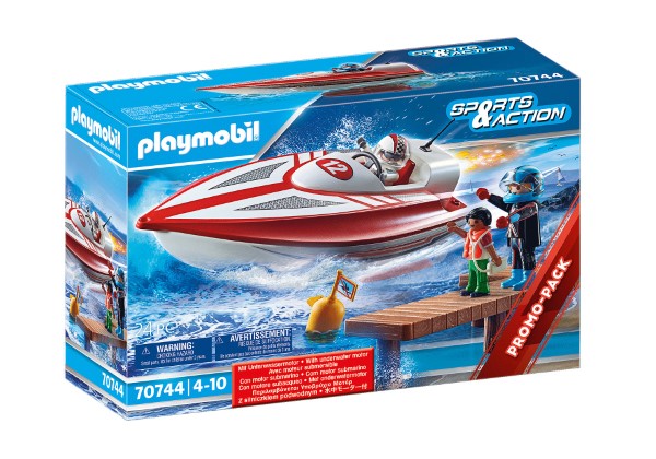 Playmobil Sports Action Speedboat Racer 70744