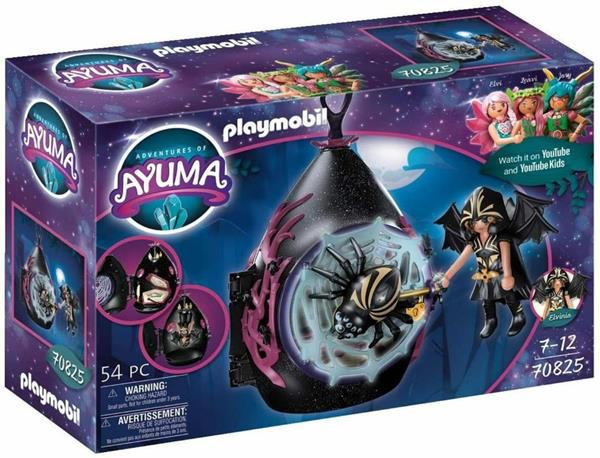 Playmobil 70825 Ayuma Νυχτεριδόσπιτο των Bad Fairies για 7-12 ετών