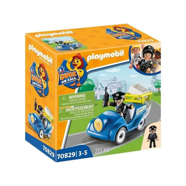 Playmobil 70829 Duck On Call Mini Όχημα Αστυνομίας για 3+ ετών