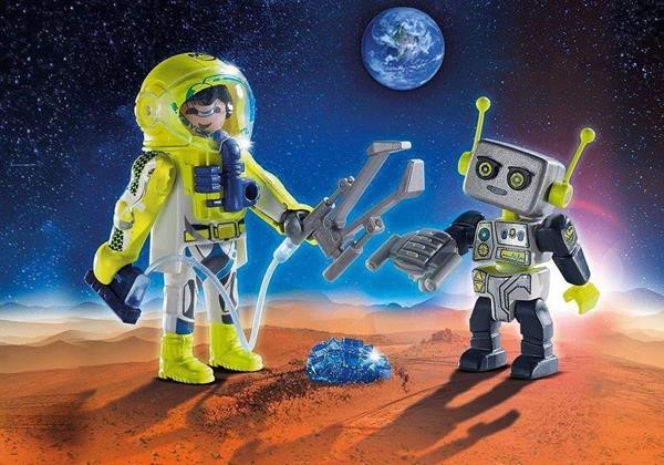 PLAYMOBIL Astronaut & Robot 9492