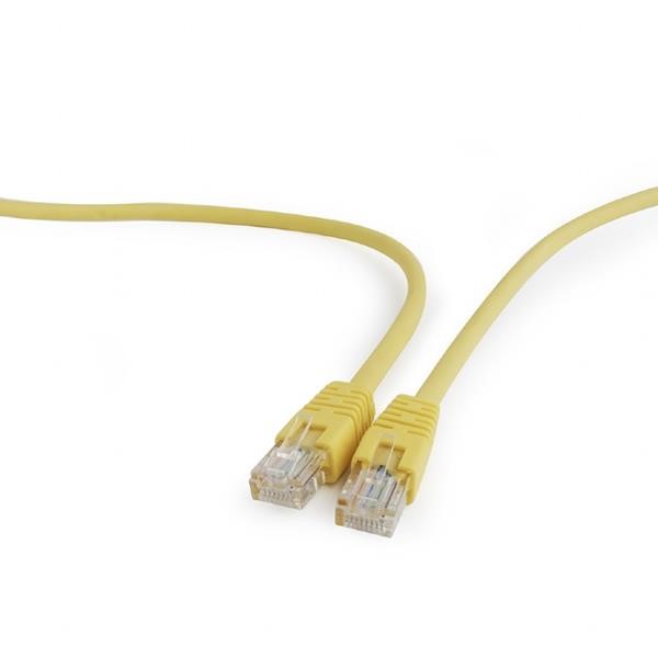 CABLEXPERT CAT5E UTP PATCH CORD YELLOW 0,5M