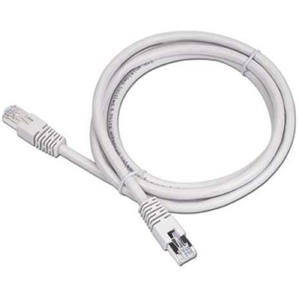 CABLEXPERT CAT5 UTP CABLE PATCH CORD MOLDED STRAIN RELIEF 50U PLUGS GREY 1M