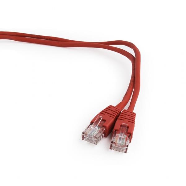 CABLEXPERT CAT5E UTP PATCH CORD 5M RED