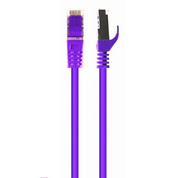 CABLEXPERT FTP CAT6 UTP PATCH CORD SHIELDED PURPLE 0.25M