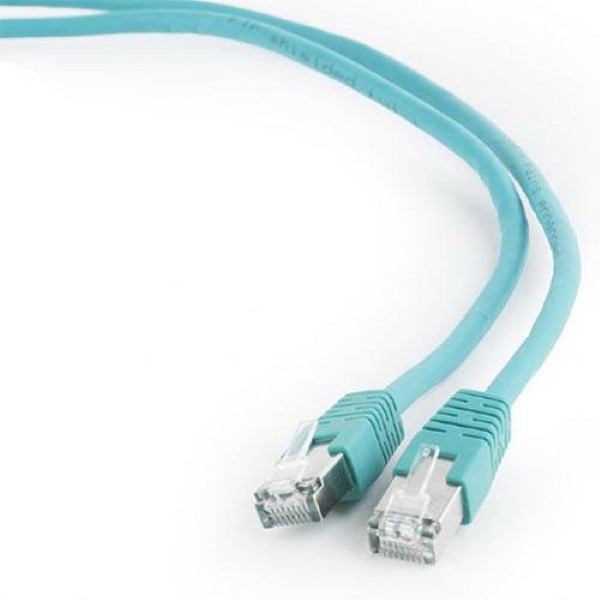 CABLEXPERT FTP CAT6 PATCH CORD GREEN 1M