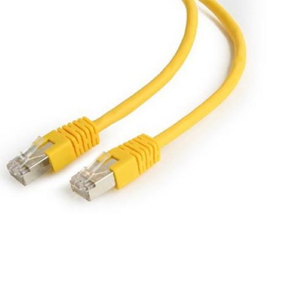 CABLEXPERT FTP CAT6 PATCH CORD YELLOW 1M