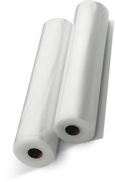PROFICOOK VACUUM ROLLS OF FILM, 2 PIECES, 28CM X 6M, VACUUMING FILMS  TRANSPARENT