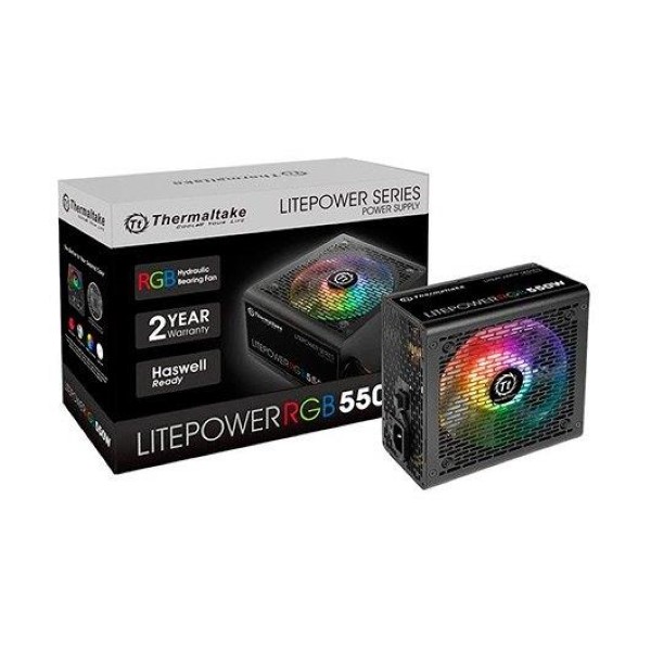 THERMALTAKE POWER SUPPLY ATX 550W LITEPOWER RGB BLACK PS-LTP-0550NHSANE-1