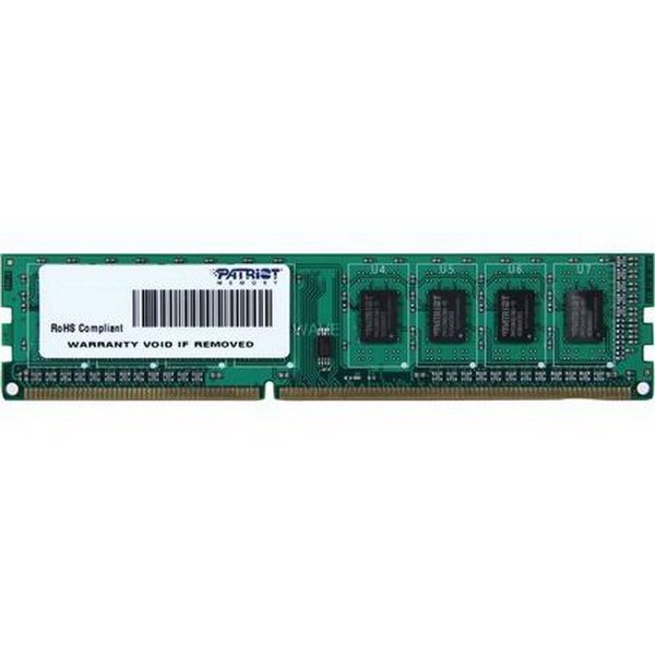 PATRIOT DIMM 4 GB DDR3-1333, MEMORY 4 GB CL9 1 PIECE PSD34G133381, SIGNATURE-LINE PSD34G133381