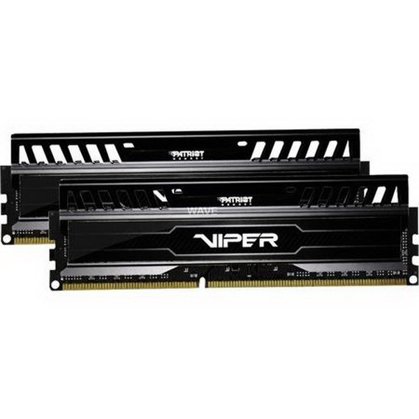 PATRIOT DIMM 8 GB KIT DDR3-1600, RAM 8 GB CL9 9-9-24 2 PIECE PV38G160C9K, VIPER 3 PV38G160C9K