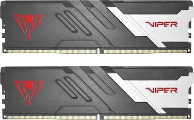 Patriot Viper Venom 16GB DDR5 RAM με 2 Modules (2x8GB) και Ταχύτητα 5200