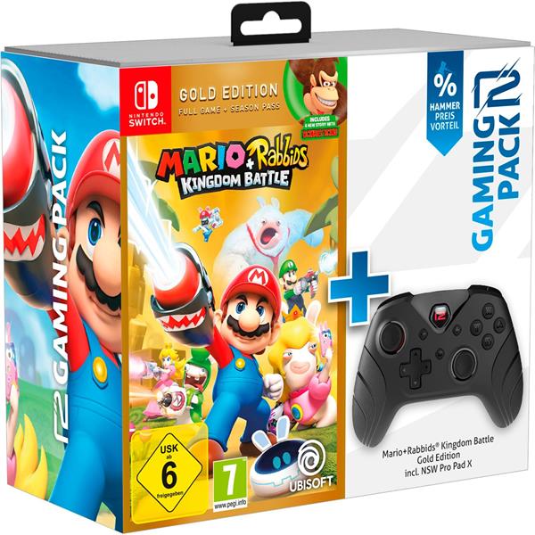 READY2GAMING NINTENDO SWITCH ACTION BUNDLE + PRO PAD X