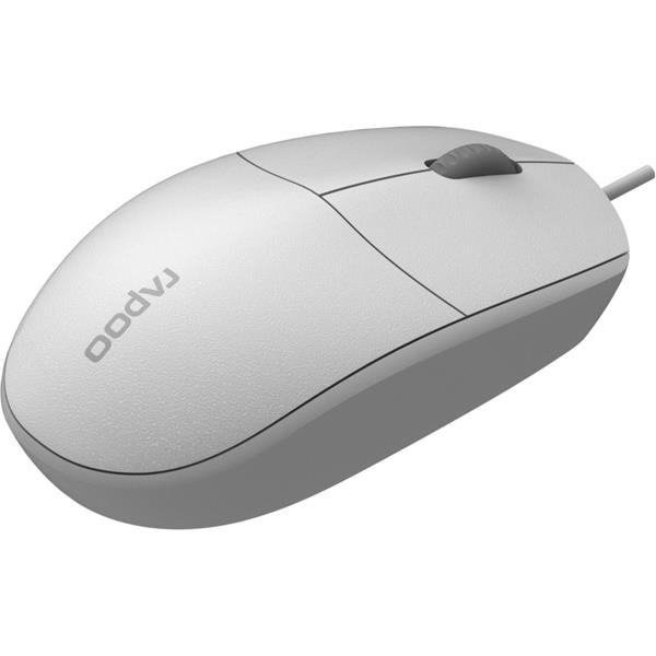 RAPOO N100 WHITE OPTICAL MOUSE