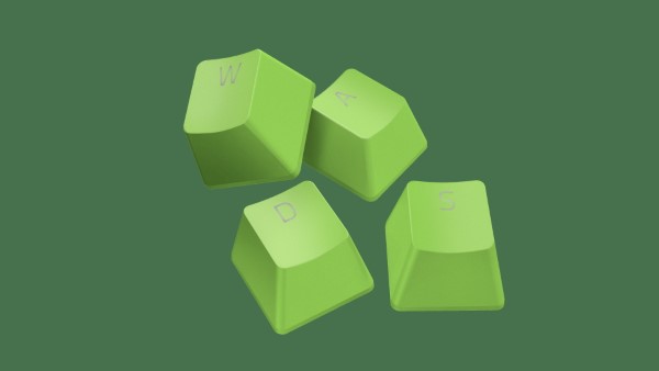 RAZER PBT KEYCAPS GREEN UPGRADE SET - FOR MECHANICAL & OPTICAL SWITCHES