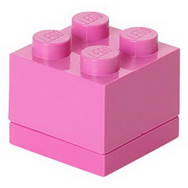ROOM COPENHAGEN LEGO MINI BOX 4 PINK STORAGE BOX PINK