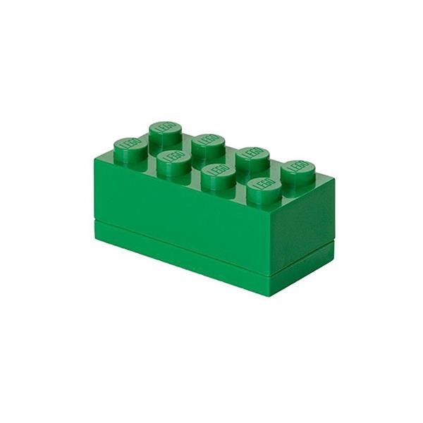 ROOM COPENHAGEN LEGO MINI BOX 8 GREEN STORAGE BOX GREEN