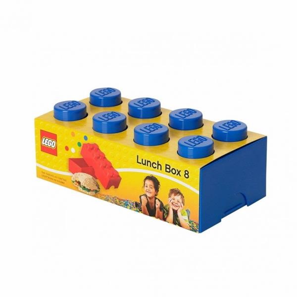 ROOM COPENHAGEN LEGO LUNCH BOX BLUE STORAGE BOX BLUE