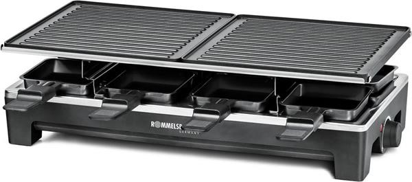 Rommelsbacher Raclette Grill RCS 1350 black  stainless steel