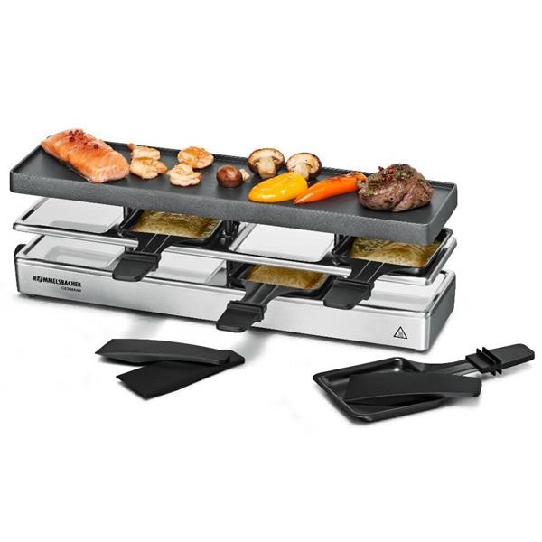 Rommelsbacher Fun for four RC 800, raclette silver