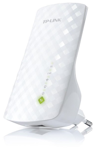 TP-LINK RE200 AC750 Dual Band Wireless Wall Plugged Range Extender