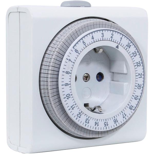 REV TIMER KOMPAKT MECHANISCH WHITE