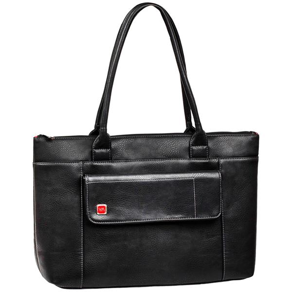RIVACASE 8991 LADY'S BAG  15,6 BLACK PU LEATHER