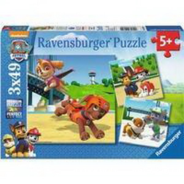 RAVENSBURGER Puzzle PAW: Team on four paws  09239