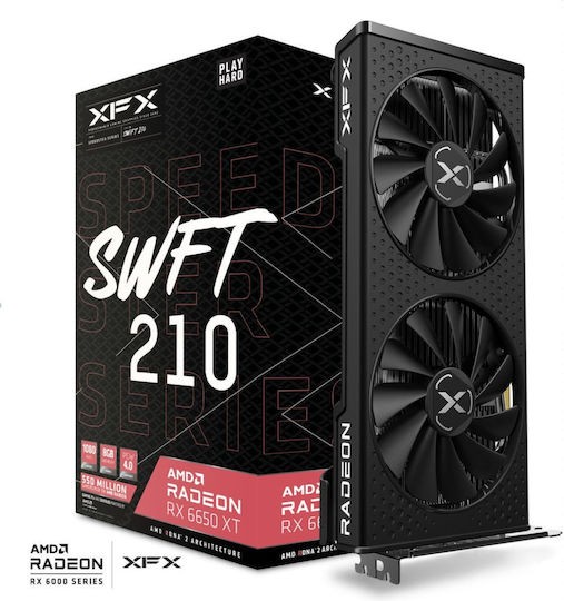XFX Radeon RX 6650 XT 8GB GDDR6 Speedster SWFT 210