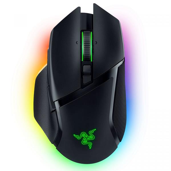 RAZER BASILISK V3 PRO BLACK – 30K DPI – RGB – OPTICAL SWITCHES – 11 BUTTONS – HYPERSCROLL TILT WHEEL