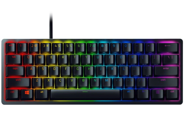 RAZER HUNTSMAN MINI 60% LINEAR RED OPTO MECHANICAL SWITCH GAMING KEYBOARD  - US LAYOUT