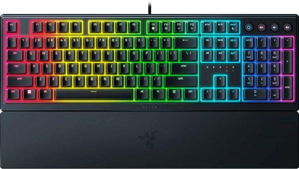 RAZER ORNATA V3 MECHA-MEMBRANE GAMING KEYBOARD – LOW-PROFILE – UV-COATED KEYCAPS US