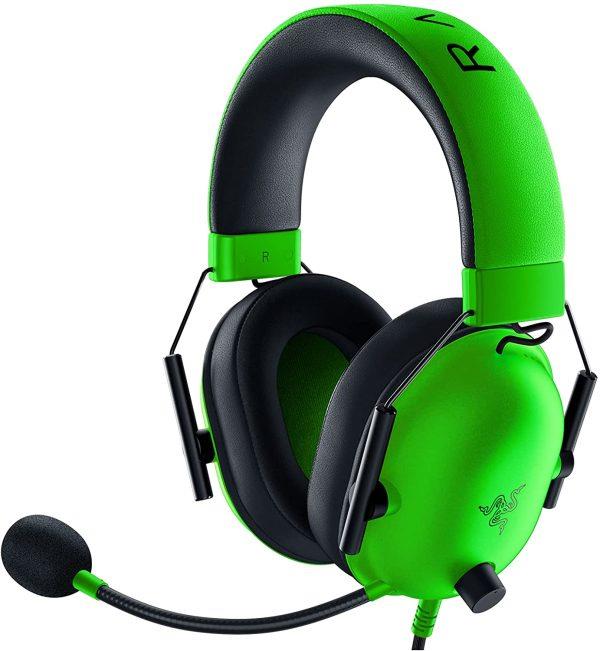 RAZER BLACKSHARK V2 X GREEN GAMING HEADSET – 7.1 – PC/PS4/PS5