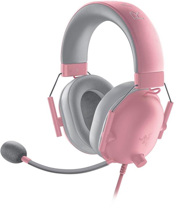 RAZER BLACKSHARK V2 X QUARTZ – PINK – GAMING HEADSET – 7.1 – PC/PS4/PS5