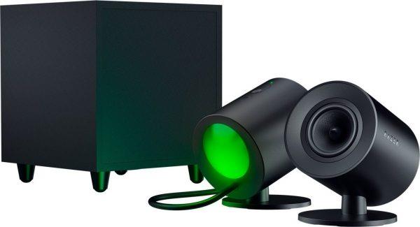 RAZER NOMMO V2 – RGB GAMING 2.1 SPEAKERS – SUBWOOFER – THX – USB/BLUETOOTH 5.3 – PC/PS5/MOBILE