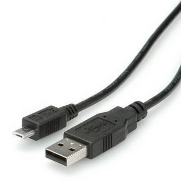 Roline USB cable type A-B Micro  V.2.0  0.8 m (1)
