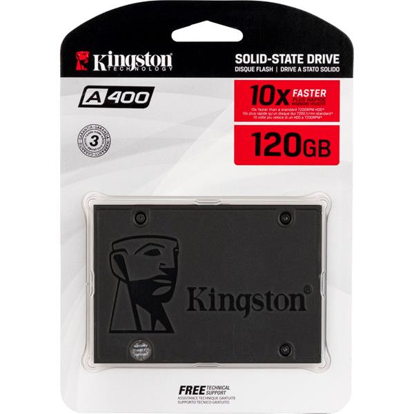 KINGSTON  SA400S37/120G SSD 120GB 450/500 A400 SA3