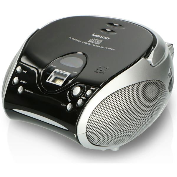 LENCO SCD-24 BLACK/SILVER