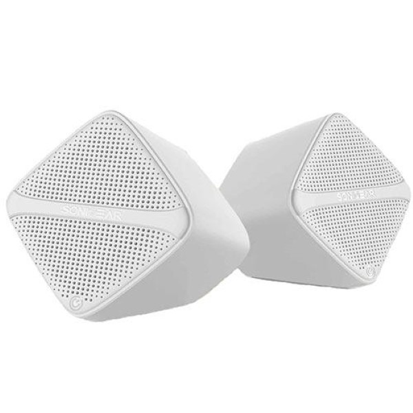 SONIC GEAR SPEAKERS USB DIGITAL AMP + MICRO DRIVER WHITE