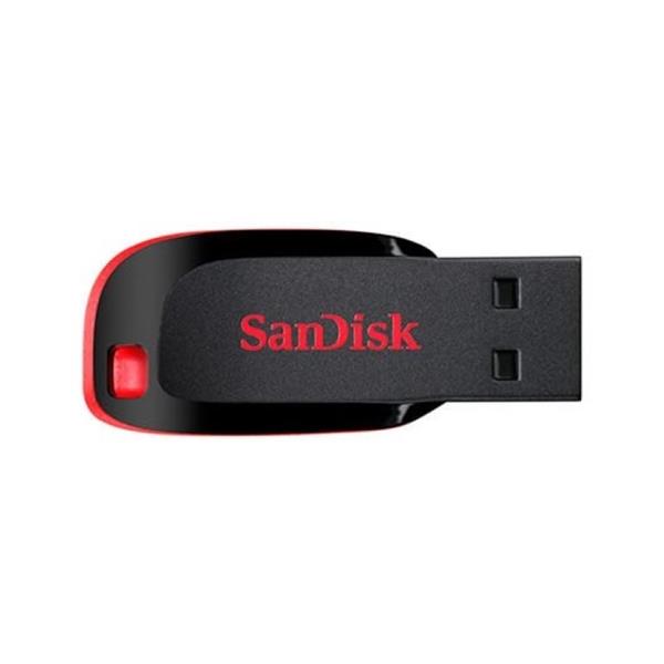 SANDISK USB STICK BLADE 16 GB USB FLASH DRIVE BLACK