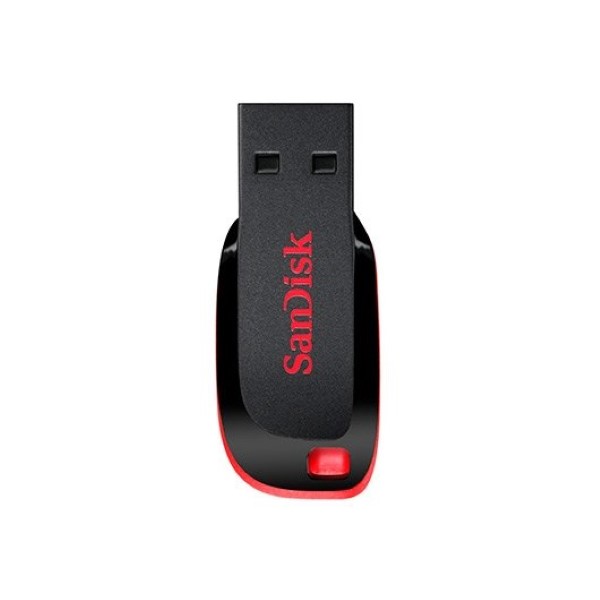 SANDISK PENDRIVE 128GB USB2.0 CRUISE BLACK BLADE