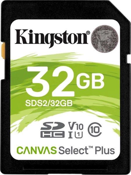 KINGSTON SD 32GB CANVAS SELECT + UHS-I U3
