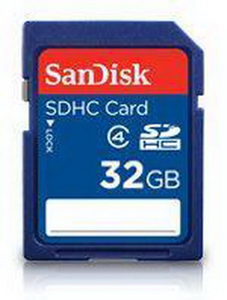 SANDISK SECURE DIGITAL CARD SDHC 32 GB, 32 GB SDHC MEMORY CARD