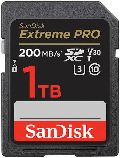 SanDisk Extreme Pro SDXC  1TB UHS-I C10 U3 V30