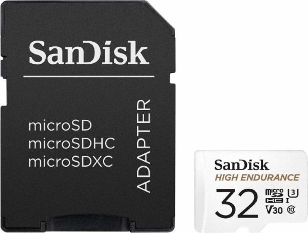 SANDISK MICROSD 32GB HIGH ENDURANCE SDHC SDK